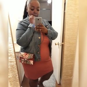 Peach/Pink Dress Size 3XL